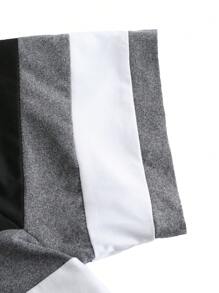 New Men's Summer Colorblock T-Shirt, Comfortable Casual Sports Fitness Running Beach Holiday Basic Crew Neck Short Sleeve Top, Daily Wear