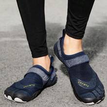 Women's New Casual Sports Beach Shoes, Lightweight Comfortable Flexible Rubber Outsole, Breathable Upper Allow Barefoot Wear, Suitable For Hiking, Camping, Trekking, Cycling, Swimming - Dark Blue - View 5