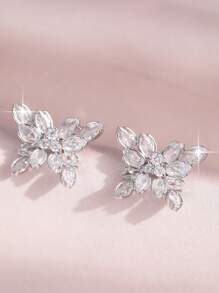 1 para Modnych i wykwintnych cyrkonii w kształcie motyla, kropla wody, luksusowy prezent ślubny na wieczór, uniwersalny, spersonalizowany, damski kolczyk