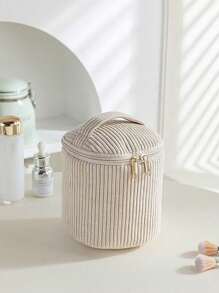 1/4 Pcs Velvet Makeup Bags, Fashion Portable Cosmetic Bag, Multi-Functional Storage Pouch, Large Capacity Cute Toiletry Bag, Skincare & Cosmetics Organizer, Handy Travel Storage Tote Make Up Bag