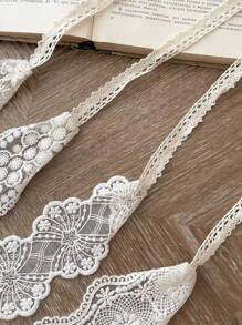 1 pièce Bandeau vintage à fleurs en dentelle pour filles/bébés, style scandinave frais, accessoire décoratif, convient pour un port quotidien, des fêtes, un cadeau