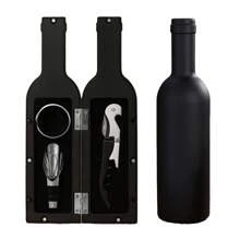 3/5pcs Personalized Creative Red Wine Opener Set, Best Wine Tool Kit: Including Corkscrew, Foil Cutter, Drip Ring, Wine Pourer And Bottle Stopper, Ideal For Home Party, Family Gathering, Great Gift For Colleagues, Husband, Boyfriend, Father's Day, Anniversary, Multi-Functional, Adjustable, Easy To Clean, Stylish, Adorable, High-Quality, Ideal Gifts For Him, Ideal Gifts For Her, Her, Girlfriend, Dining Room, Bathroom, Living Room, Bedroom, School, Office, Tea Room, Home, Garden,Brunch-Ready