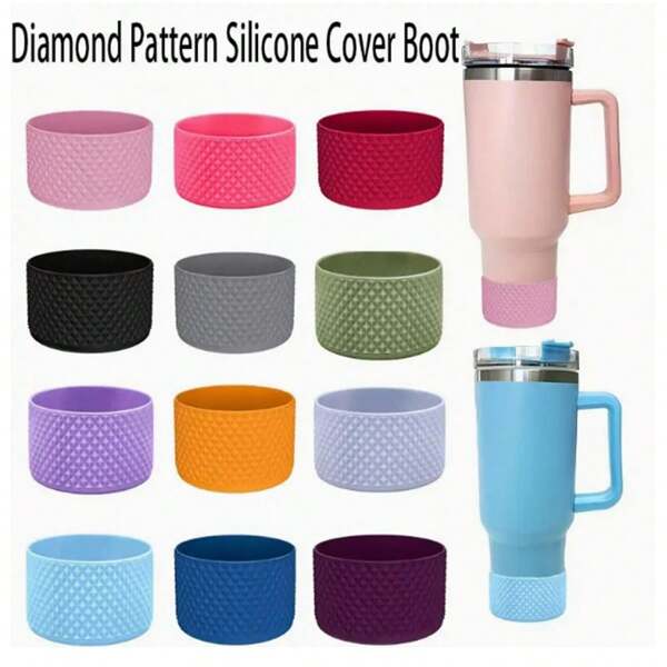 1 capa protetora de fundo de vidro, compatível com 40 oz, IceFlow 20 oz 30 oz, 12 oz 21 oz 24 oz Stealth Landing (Diomond Snapper/Multicolorido), material escolar para a volta às aulas