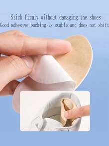 2/4pcs Adhesive Heel Protectors - Anti-Wear Pads For Men's And Women's Casual Shoes, Sandals, Sports Shoes - Foot Care Shoe Stickers
