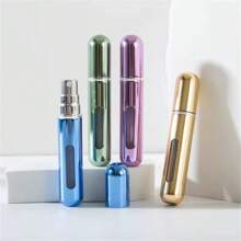 10ml 可再填充香水瓶，便携式可重复使用雾化器，口袋大小的旅行装喷雾瓶，用于香水样品家居浴室装饰秋季装饰返校香水瓶