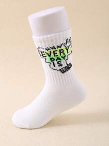 10 Pairs Kids Athletic Socks - Breathable And Comfortable Sports Socks For Boys Girls, High Elasticity Children Crew Socks For Daily Wear - Multicolor - View 6