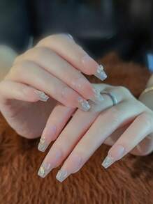 50/100 Peças Brilhantes Verão / Primavera Oceano Queijo Árvore Resina Manicure Strass, Formas Quadradas, Redondas, Retangulares, Coração, Decorações de Unhas de Cristal para Unhas dos Dedos de Verão, Tamanho Aproximado de 0,5 cm, Acessórios de Unhas Minimalistas e Fofos, Suprimentos de Unhas DIY, Encantos de Unhas, Gemas de Unhas - Multicolorido - Visão 5