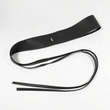 1 条纯色休闲可爱 PU（聚氨酯）腰带，适合所有季节夏季、秋季、万圣节 - 彩色 - 查看 12