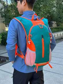 旅行大师新款户外骑行包头饰包大容量男女自行车包旅行背包登山包出差旅游背包超轻旅行包防水登山包背包带水袋