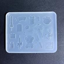 Bear Doctor Resin Casting Mold, Silicone Mold Accessories, Resin Liquid Mold, Resin Keychain Silicone Mold, Resin Molds - Silicone - View 2