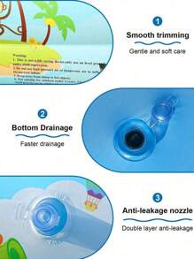 Family Inflatable Swimming Pool Removable Large Inflatable Outdoor Swimming Pool Big Summer Outdoor Pools Waterpark Fun Bathtub Outdoor Party Toys - Multicolor - View 4