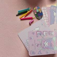 Sanrio Cute Cartoon Makeup Color Painting Handmade DIY Material Pack Cute Interactive Set