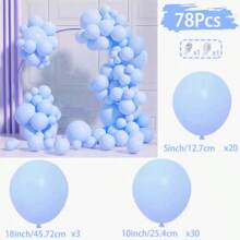 55 Peças Kit de Arco e Guirlanda de Balões de Látex Rosa Sólido para Decoração de Cenário para Festa de Noivado, Casamento, Aniversário, Aniversário, Festa Interna