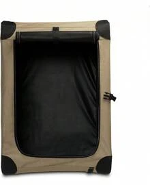 Mochila para mascotas - 2 porte in Tan - Ver 3