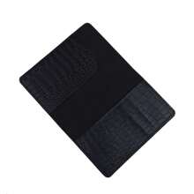 1pc Couro PU Hot Stamping Mapa Capa de Passaporte Estojo para Passaporte Porta-Passaporte Carteira para Passaporte Porta-Cartão Leve Acessórios de Viagem de Moda Para Voo Para Mulheres ou Homens Para Estudantes De Volta às Aulas Artigos Essenciais de Viagem Material Escolar Feriado Artigos Essenciais de Férias Férias