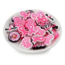 6 bucăți, margele focale din silicon, diferite stiluri, inclusiv margele focale din silicon cu panglici, potrivite pentru realizarea manuală de bijuterii, pixuri cu mărgele, pandantive cu breloc, pandantive pentru genți, etc., sortiment de margele și margele