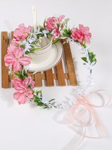 1 件女孩公主花环海边度假花环可爱甜美头带 Playa Rave 配饰女孩发饰 - 花環 - 查看 14