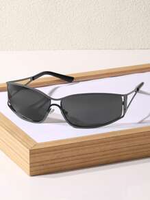 Women Geometric Exquisite All-Match Never Outdated Classic Technological Elegant Party Fashion Glasses For Daily Life Street-Photography Vacation Outfits Outdoor Casual Activities Mountaineering Skiing Accessories