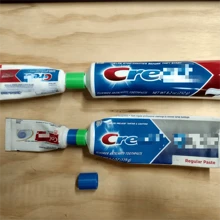 Adattatore per ricarica di dentifricio, perfetto per ricarica di dentifricio da viaggio, adattatori per tubi Coolgate, decorazione bagno di casa, ritorno a scuola