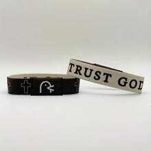 2025 Latest Daily Bible Verse Wristband, 8 Colors To Choose From - NFC Waterproof Polyester Printing, Includes Daily Bible Excerpts - Fashionable Wristband For Men And Women. - Màu tím - Xem 2