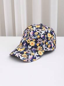 1pc Women's Breathable Baseball Cap, Graphic Printed Boho Style Polyester - Multicolor - View 9