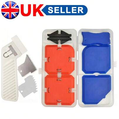 NetHong Stainless Steel Caulk Silicone Removal Tool Sealant Finishing Remover Scraper.