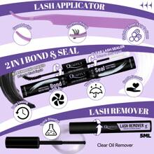 DIY Eyelash Extensions Kit, 360 Piece D-Curl Individual Eyelash Set, Natural Eyelash Curler, 8-16MM Mixed Length Individual Eyelash Set With Eyelash Bond And Seal Eyelash Remover, Eyelash Tweezers For DIY Eyelash Extensions At Home