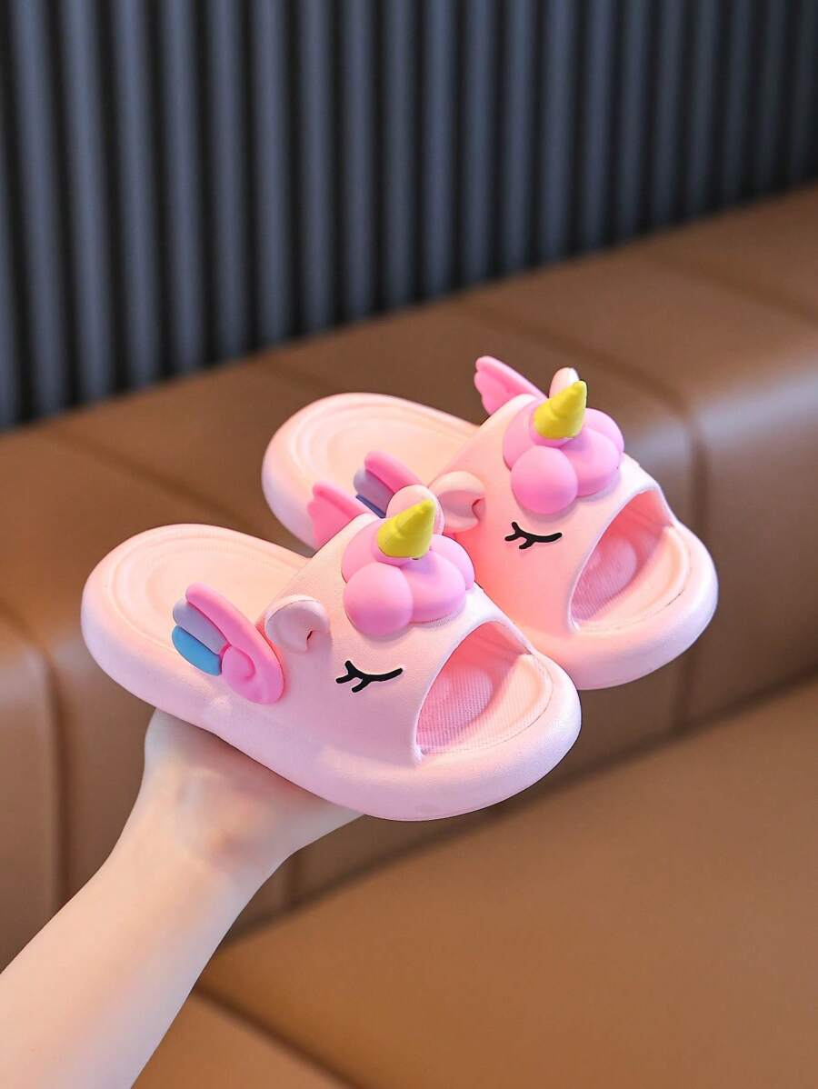 儿童拖鞋2025夏季女童可爱卡通居家室内防滑软底母女款凉鞋