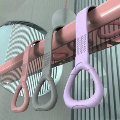 1 件阻力瑜伽健身带 - 高弹性 TPE 面料，无按扣，1 件装，适合女性肩部和背部伸展，家庭健身带健身房配件