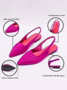 Factory Direct High-Quality Retro Style Women's Closed Toe Sandals, Romantic French-Inspired Design, Super Comfortable Low Heel Slip-On Shoes, Suitable For Spring And Summer
