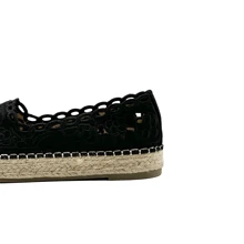 Women Flat Sandals - Black - View 3