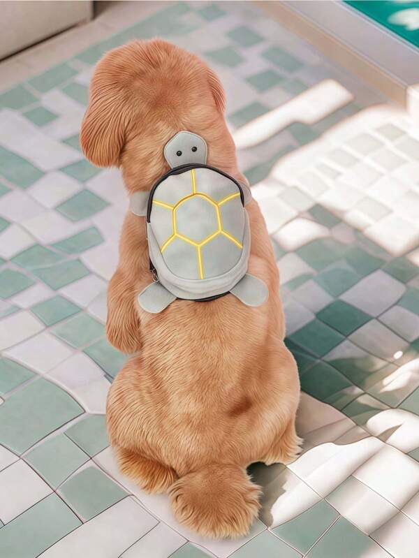Turtle Shaped Pet Carrier Backpack, Breathable & Portable Dog/Cat Outdoor Travel Shoulder Bag