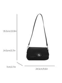 Elegant And Fashionable Shoulder Bag For Gift Giving, Leisure, Versatile Commuting Handbag, Portable Armpit Bag, Versatile And Simple Shoulder Bag, Suitable For Shopping, Wallets, Shopping, Young Women, College Students, Newcomers, White-Collar Workers. They Are Very Suitable For Offices, Universities, Work, Business, Commuting, Outdoor Activities, Travel, And Outings - Black - View 9