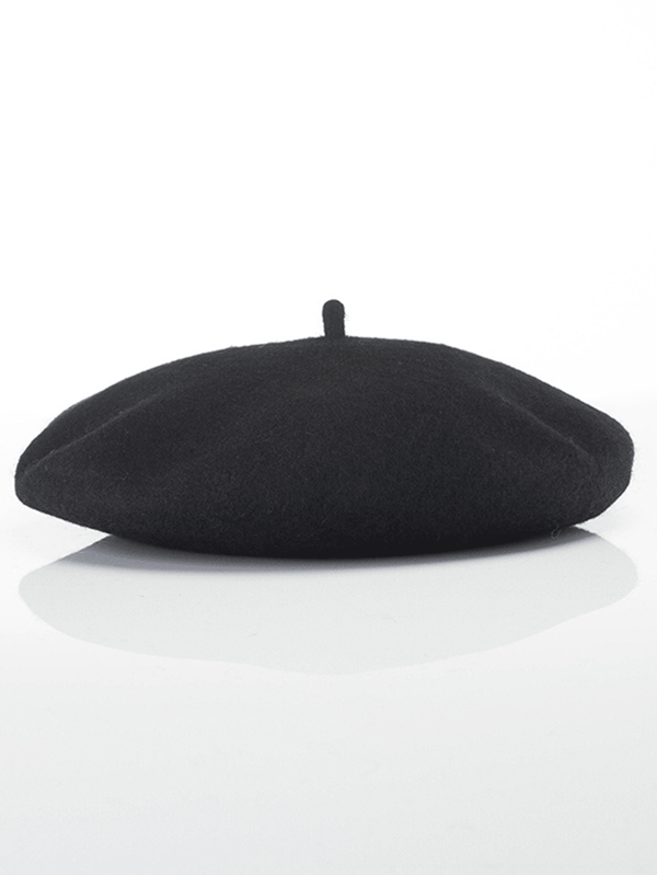 1pc Plain Minimalist Beret Hat, Suitable For Everyday Wear