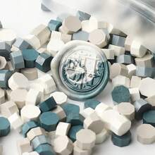 200pcs/Bag Octagon Mixed Color Sealing Wax Beads For Wax Seal Stamp, Lacquer Printing Wax Particles, Great For Wedding Invitations, Envelopes, Wine Gift Packaging, Christmas Gifts,Back To School,School Supplies - 200 Star Anise - View 30