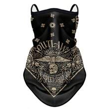 Máscara retro de motociclismo para protección solar, pañuelo de cabeza de verano antirrayos UV para exteriores, cubierta para el cuello y la cabeza, protector facial para montar en bicicleta o motocicleta