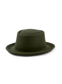 1pc Plain Casual Bohemian Polyester Fiber Round Crown Casual Cap, , Versatile For Commuting, All Season - Bowler Hat - View 12