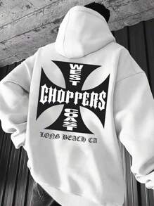 Men's  West Coast Sweatshirt Choppers Brian - 白色 - 查看 1