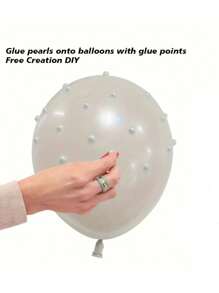 265 قطعة/مجموعة بالونات لاتكس بلون أبيض عاجي مزيفة، بأحجام متنوعة، مزينة بخرز مزيف، تأتي مع غراء، مناسبة لحفلات عيد الميلاد، الزفاف، حفل التخرج، ديكور عيد الأم، حفل استقبال العروس، الذكرى السنوية، حفل استقبال المولود الجديد، التجمعات، ديكور المنزل، ديكور الغرفة، خلفية للصور، هدايا عيد الميلاد، ديكور الحفلات، حفل عصابة العروس، ديكور التخرج، الشاطئ الصيفي، العودة إلى المدرسة، لوازم المدرسة وغيرها - متعدد الألوان - مشاهدة 6