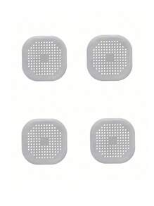 4/2/1pc Silicone Hair Filter And Drain Plug For Bathtub And Shower - Prevents Clogs And Odors.