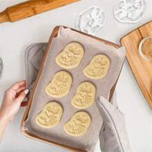 1/4 Pcs Dinosaur Biscuit Cutting Knife Dinosaur Skeleton Fossil Biscuit Cutting Knife Stegosaur Triangular Keel Fossil Mold For Stamp Baking Dinosaur Biscuit Enthusiasts (Designs: Tyrannosaurus Rex, Stegosaurus, Triceratops, And Long Neck)