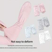 1 Double Loose Ice Silk Ice Sleeve Gloves Breathable Arm Protectors UV-Proof Outdoor Sleeves For Driving Sunscreen Sleeves - Multicolor - View 11