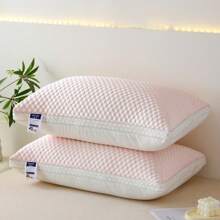 1pc Deluxe Hotel Quality Pillow, Suitable For All 4 Seasons, With Soft & Comfortable Filling, Designed For Multi-Purpose Use For Adults