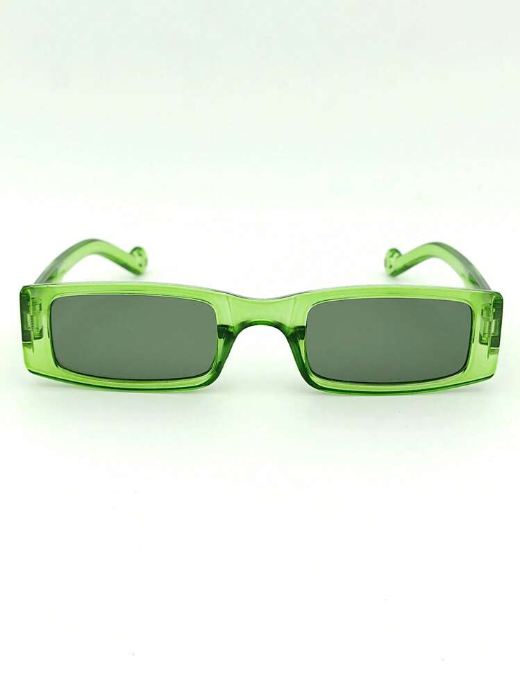 1 chiếc kính trang trí thời trang cổ điển hình chữ nhật hẹp, chất liệu PC, nhẹ và di động, thích hợp cho các sự kiện ngoài trời và buổi hòa nhạc - hình chữ nhật - Xem 10