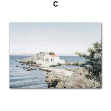 1 件海龟海马珊瑚动物墙面艺术帆布画海报印刷品墙壁适用于客厅家居装饰无框架 - 彩色 - 查看 21