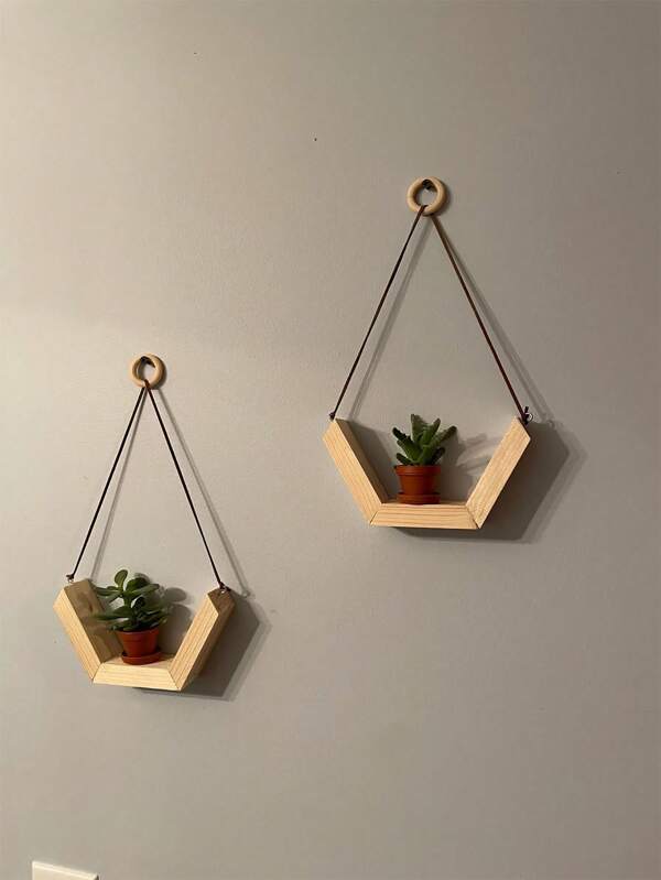 Petites étagères suspendues | Porte-succulentes | Porte-plante bohème | Étagère à succulentes | Jardinière à succulentes | Mini étagère suspendue