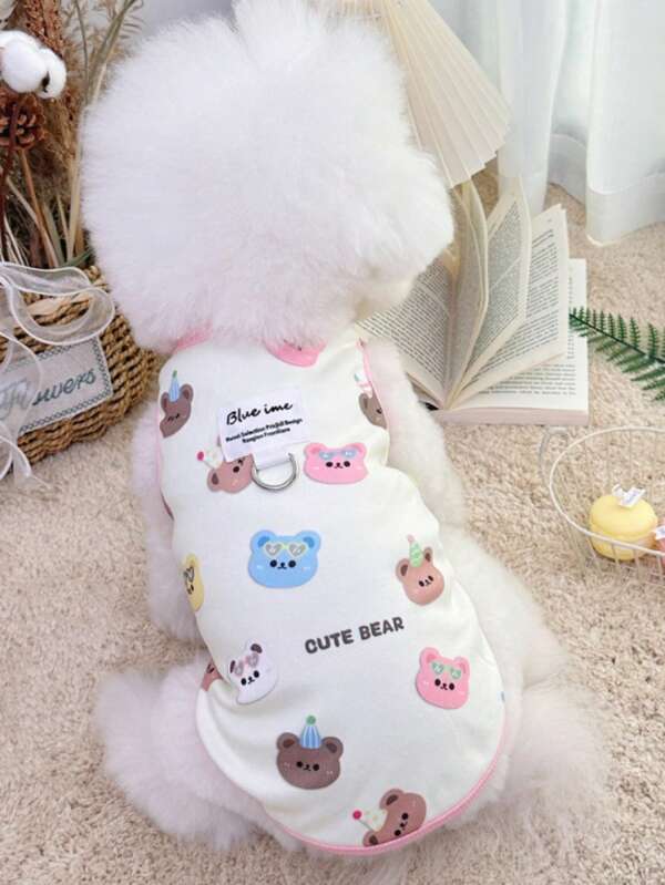 Regalo para mascotas - Chaleco de moda para mascotas, con diseño antideslizante, cómodo y transpirable, elegante y lindo, adecuado para perros/gatos pequeños como ropa para mascotas, nuevo estilo para otoño e invierno