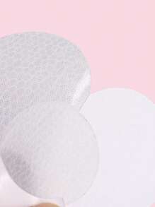 2pcs Disposable X-Shaped Nipple Pasties, Sexy Glitter Adhesive Bra Breast Petals For Party, Intimate Lingerie