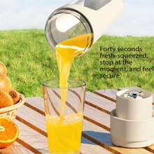 New Juicer Portable Rechargeable Small Juicer Cup Home Multifunctional Juice Blender Juicer - Multicolor - View 7