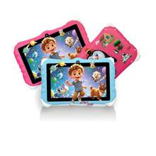 Tabletă pentru copii 1 bucată, Tabletă de 7 inchi pentru copii, Android 12/2GB RAM 32GB ROM/2.4G WiFi(802.11 B/G/N)/Afișaj IPS 1024x600/Control parental/3000mAh/Camera dublă (0.3MP+2MP)/Cpu Quad Core, Carcasă pentru educație MTK 67, 67 Adaptor), Cadouri pentru copii, Albastru/Roșu